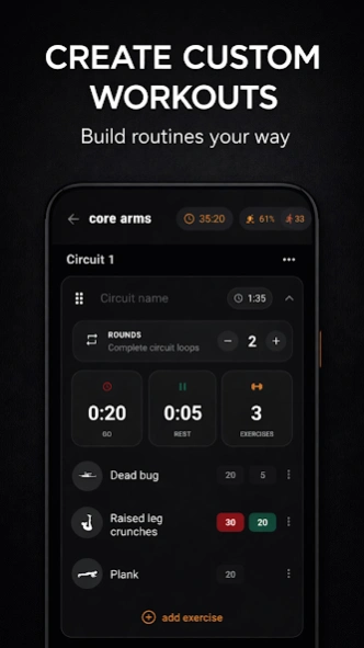 HIIT Music: Interval Timer 20.54 Screenshot