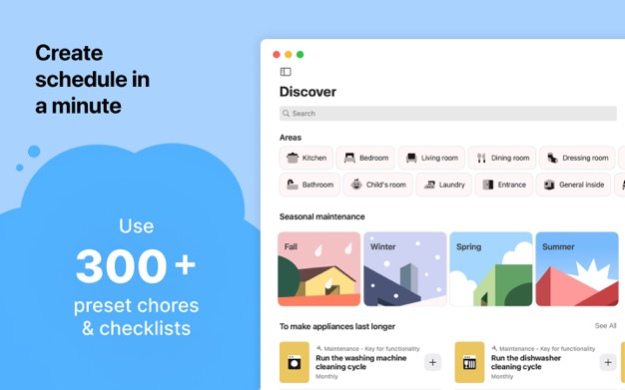 Cleaning Schedule: NeatNook 1.2.3 Thumbnails 1
