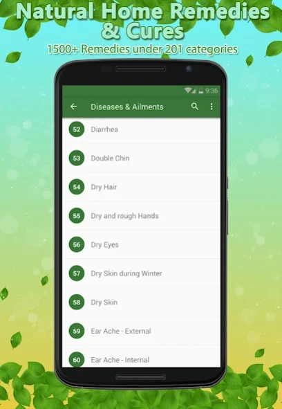 Home Remedies Herbal Treatment Screenshot