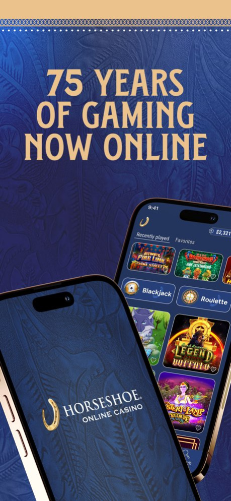 Horseshoe Online Casino 8.9.0 Screenshot
