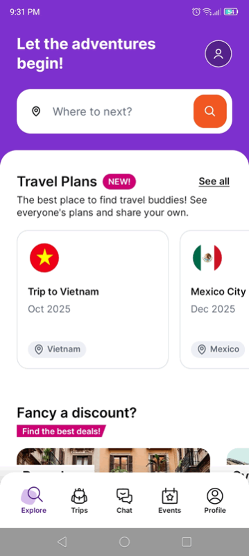 Review Screenshot - Hostel Travel App – Making Travel Cheaper and Easier