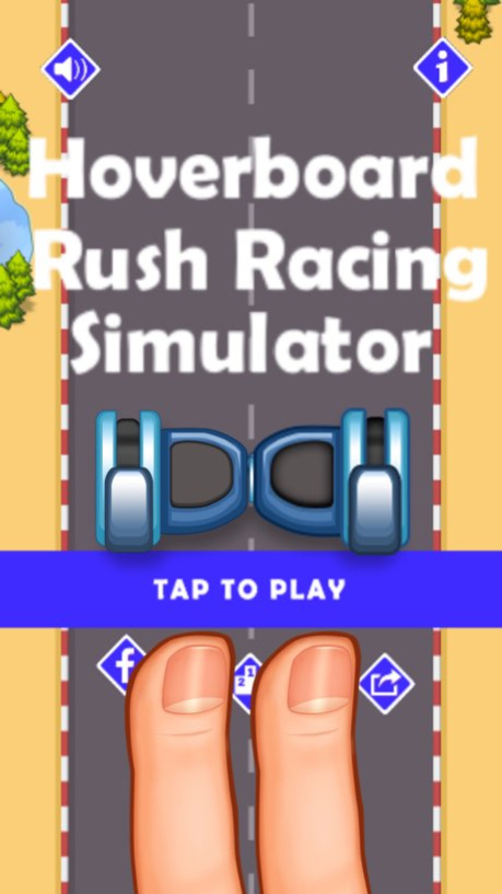 Hoverboard Rush Racing Simulator -Hover Board Game 1.2.5 Screenshot