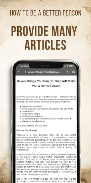 How To Be A Better Person 1.0.9 Screenshot