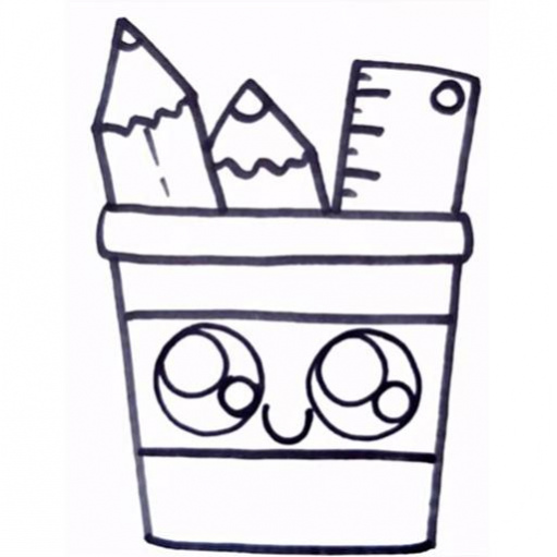 Doodle of hand draw school supplies Stock Vector Image & Art - Alamy