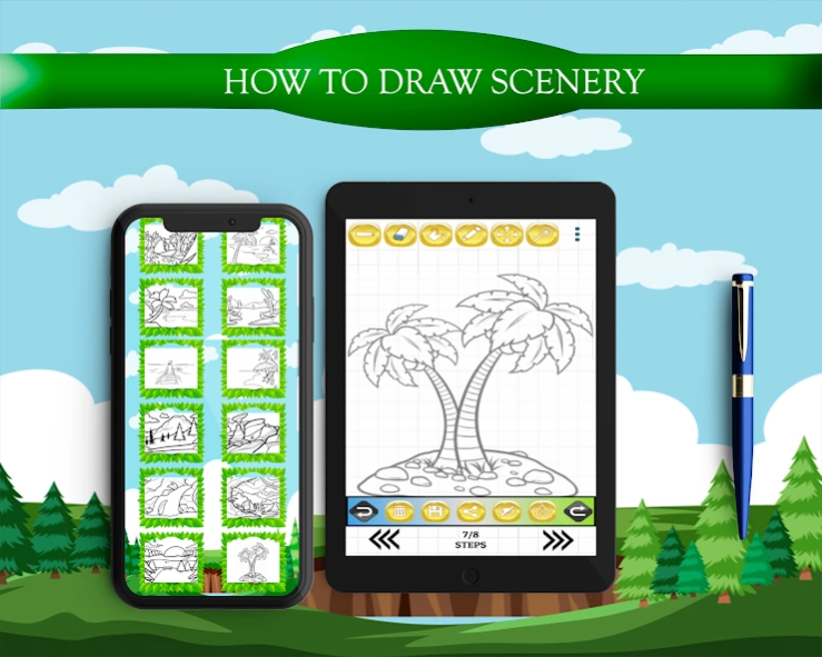 How to Draw Scenery 1.0 Screenshot