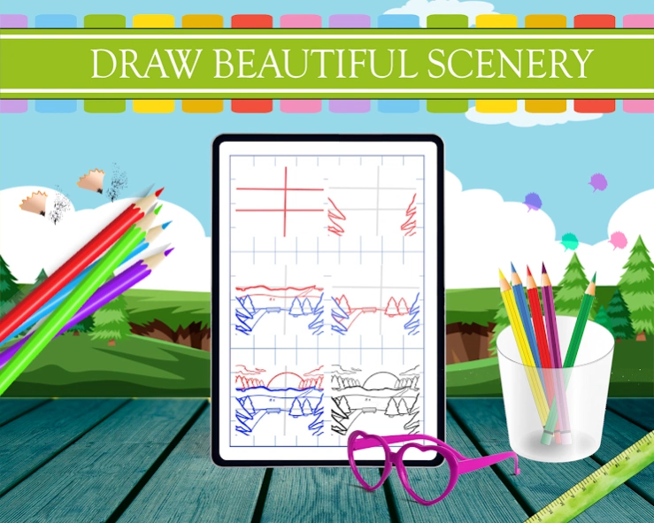 How to Draw Scenery 1.0 Screenshot