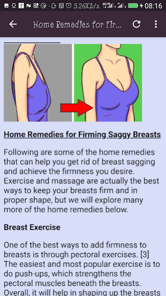 How To Prevent Breast Sagging 1.0.0.0 Free Download