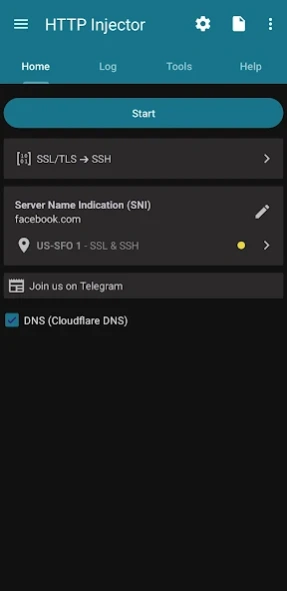 Review Screenshot - An Advanced and Feature-Rich VPN app