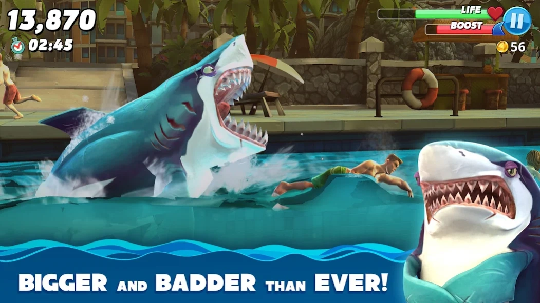 Review Screenshot - Shark Game – Feed the Sharks Before They Die