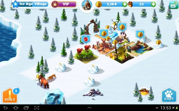 lost ice age village game