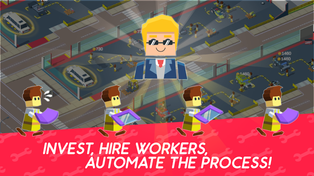 Idle Mechanics Manager 1.34 Screenshot