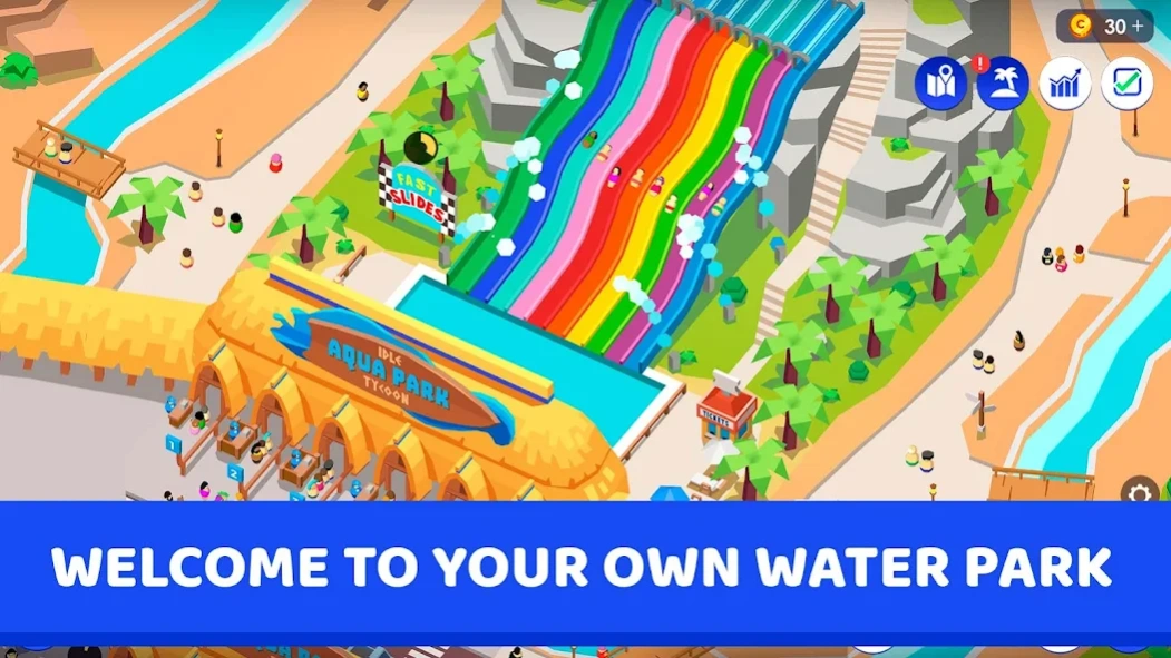 Review Screenshot - Idle Tycoon Game – Build the Theme Park of Your Dreams
