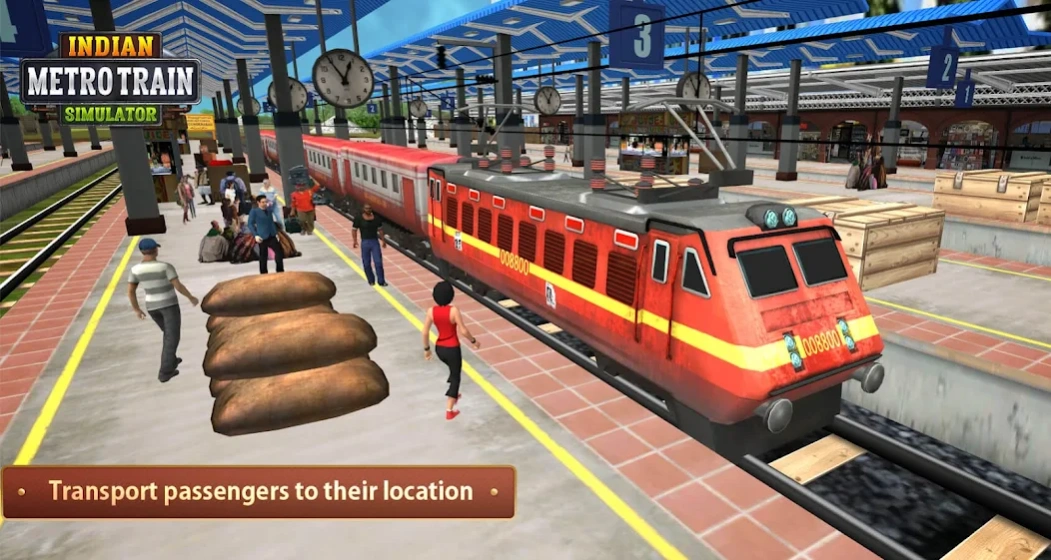 Indian Metro Train Sim 2026 50.1 Screenshot