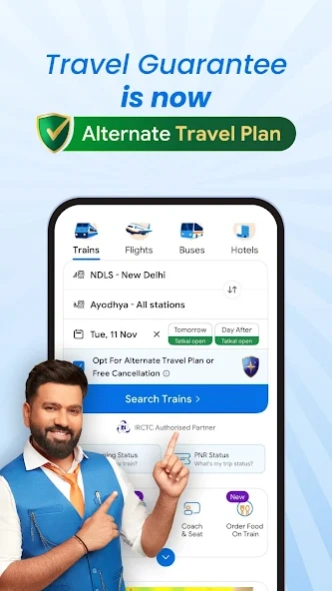 Review Screenshot - Find Out the Local Train Schedule in India