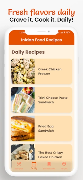Indian Recipes: Masala Kitchen Screenshot