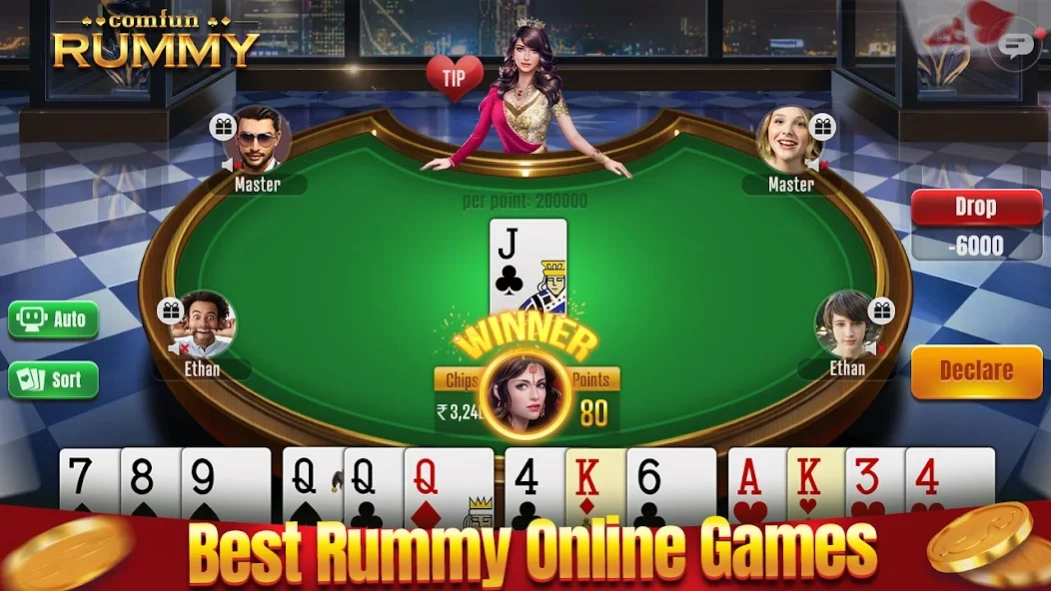 Indian Rummy Comfun Online 7.13.20250818 Screenshot