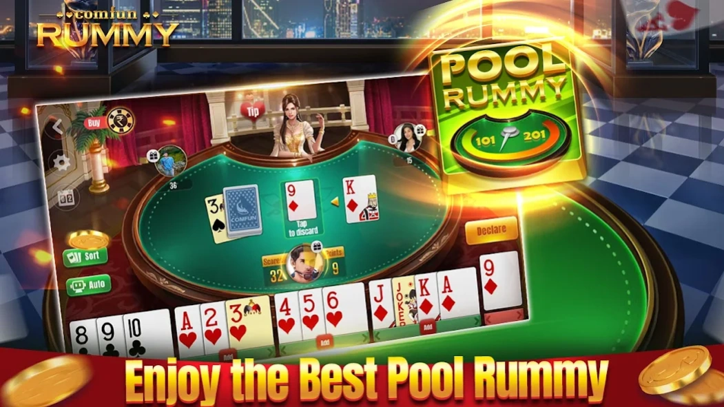 Indian Rummy Comfun Online 7.13.20250818 Screenshot