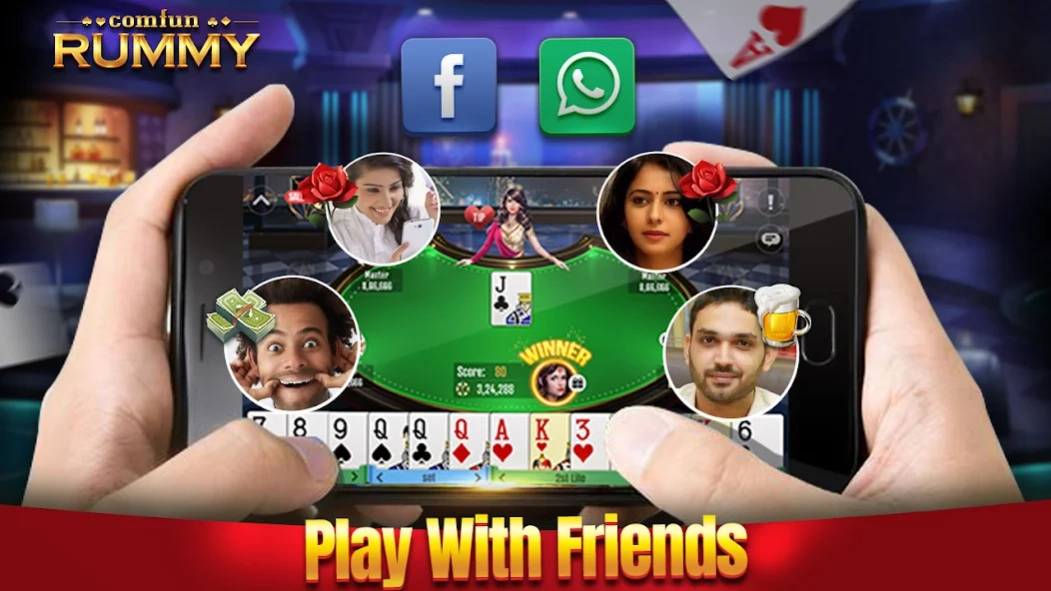 Indian Rummy Comfun Online 7.13.20250818 Screenshot