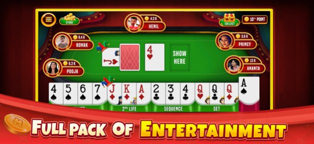 Indian Rummy Offline Card Game 1.5 Screenshot