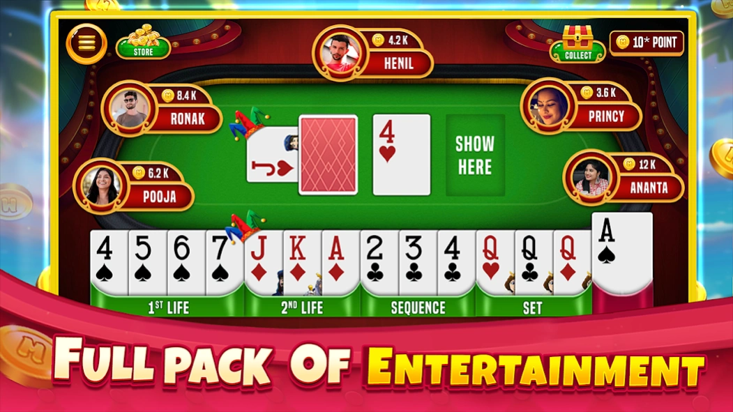 Indian Rummy Offline Card Game 3.1.2 Screenshot