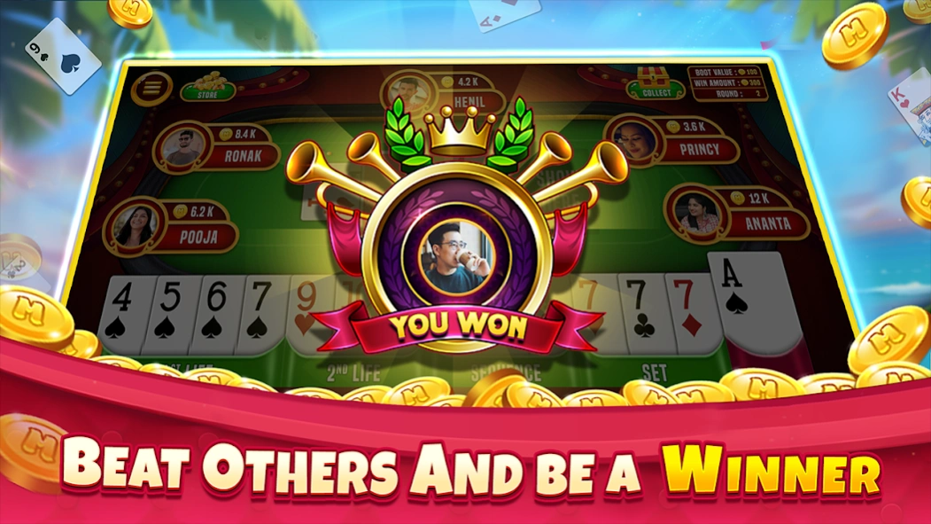 Indian Rummy Offline Card Game 3.1.2 Screenshot
