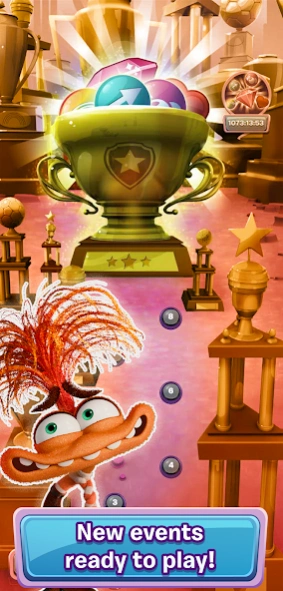 Review Screenshot - Inside Out Game – Pop the Memory Orbs by Shooting Thought Bubbles