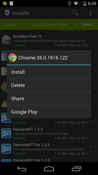 Installer - Install APK Screenshot