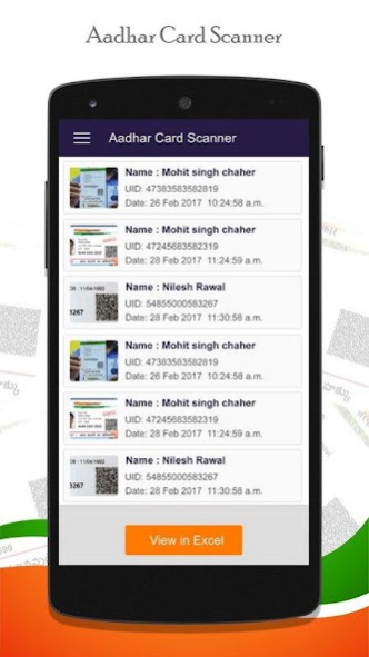Instant Aadhar Card Scanner : 1.2 Screenshot