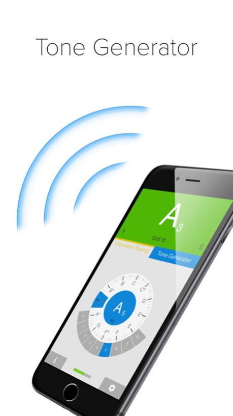 insTuner - Chromatic Tuner with Tone Generator 2.5.3 Screenshot
