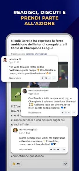 Inter Live - News & Matches 7.6.8 Screenshot