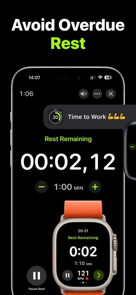 Interval Timer for Apple Watch 1.8.0 Screenshot
