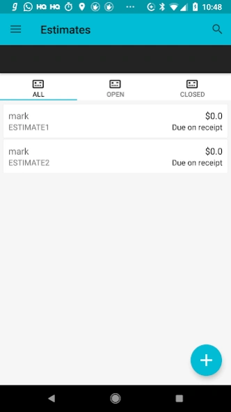 Invoice & Estimate Maker 1.7.9 Screenshot
