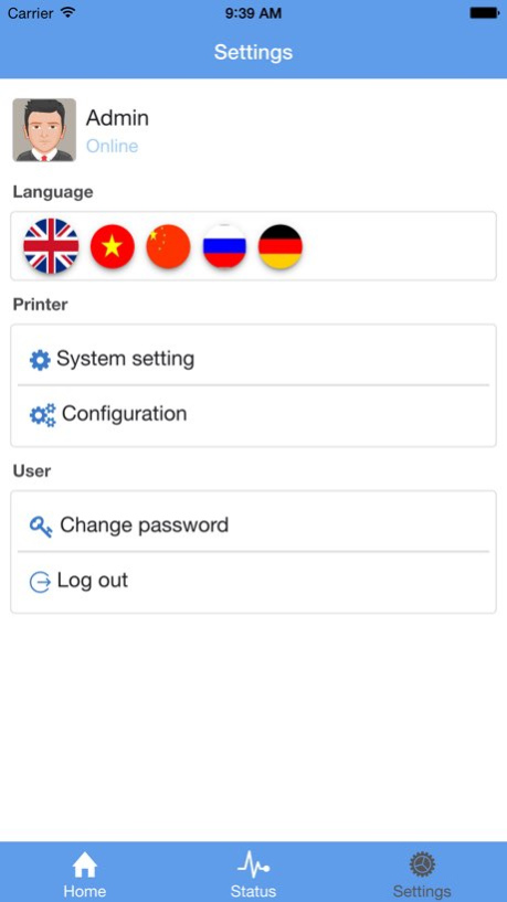 IOJ200 Printer 1.0.4 Screenshot