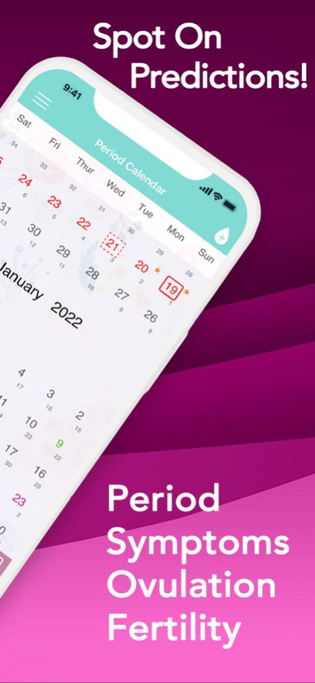 iPink Period Tracker 1.0.1 Screenshot