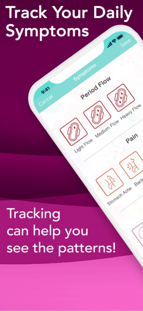 iPink Period Tracker 1.0.1 Screenshot