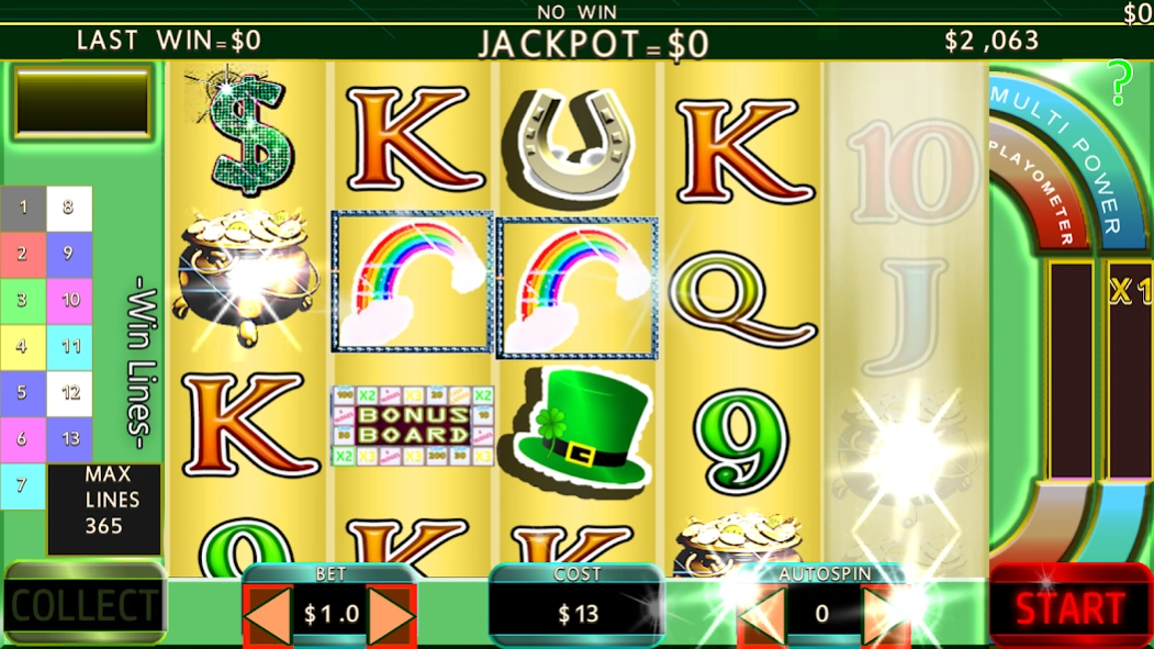 Irish Slot 365 9533 Screenshot