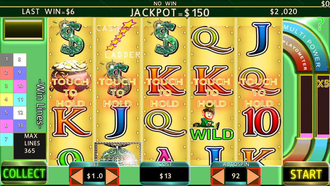 Irish Slot 365 9533 Screenshot