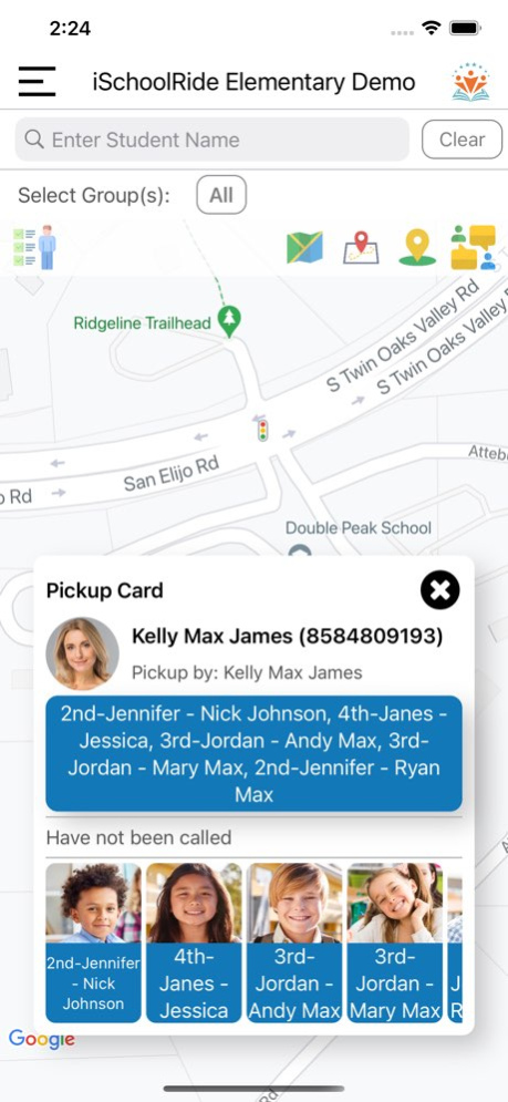 iSchoolRide Tracker 1.7.4 Screenshot