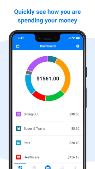 Itemize Expense 5.3.4 Screenshot