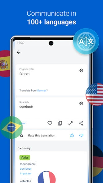 Review Screenshot - Free Translation App – Translate Words into the Language of Your Choice