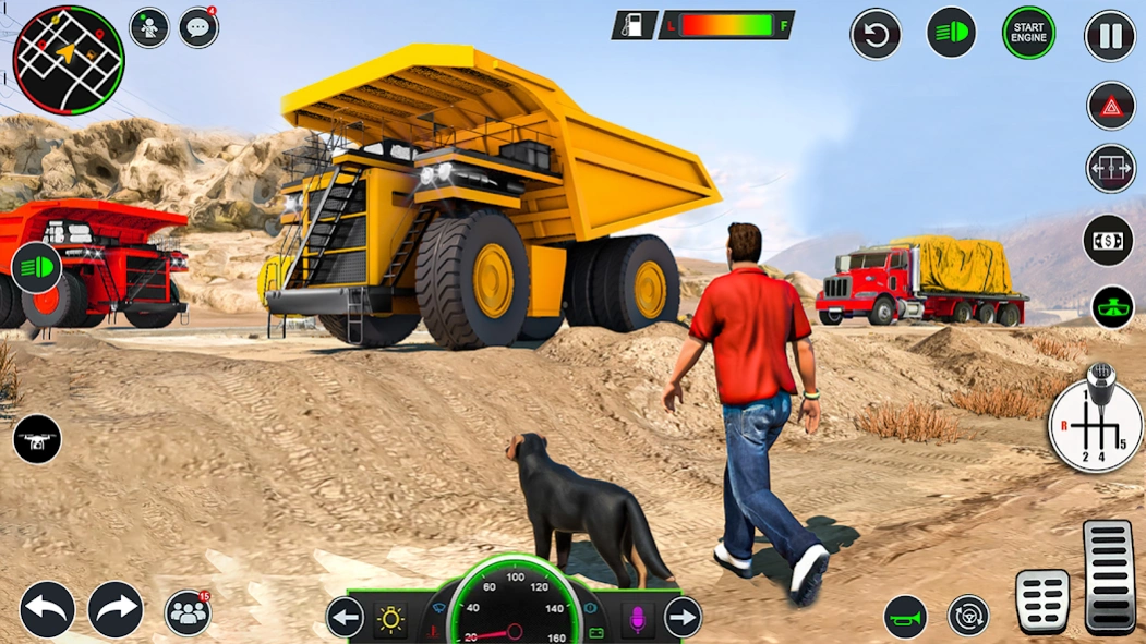 JCB Backhoe Loader Driving 3D 3.5 Screenshot