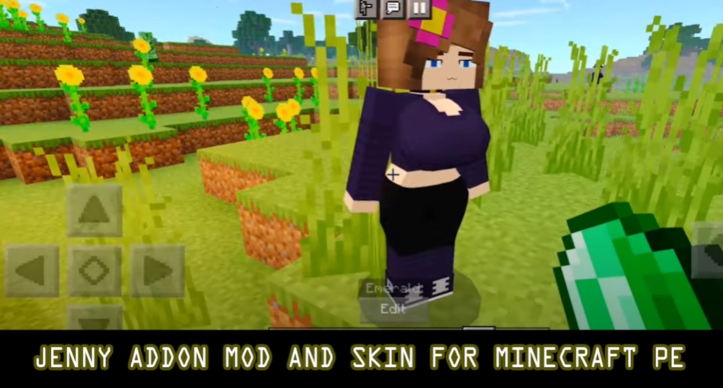 Jenny mod for Minecraft PE 1.5 Screenshot
