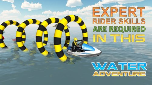 Jet Ski Simulator - Motorboat driving & parking simulation game Screenshot