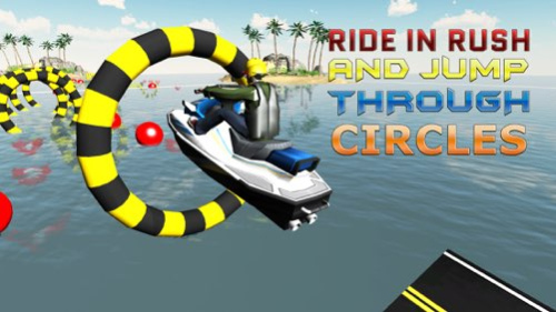 Jet Ski Simulator - Motorboat driving & parking simulation game Screenshot