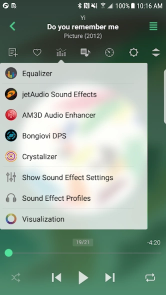 Review Screenshot - HD Music Player – Enjoy Music in HD Sound Quality