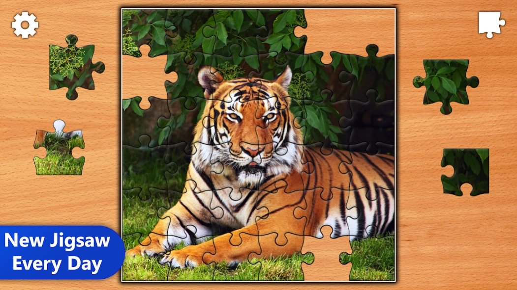 Review Screenshot - Jigsaw Puzzle Game – Solve Hundreds of Jigsaw Puzzles