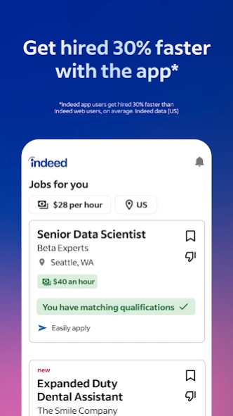 Review Screenshot - Job Search App – Your Chance to Find Your Dream Job
