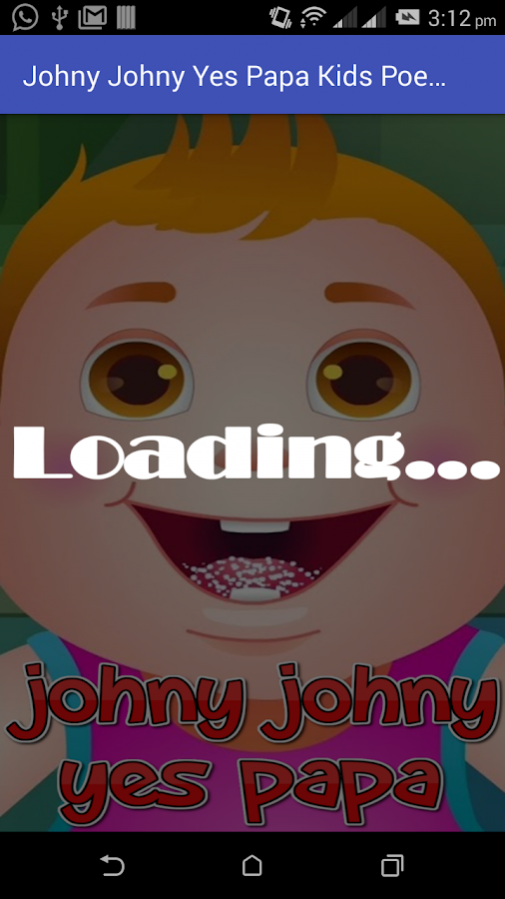 Johny Johny Yes Papa Offline Kids Free Download