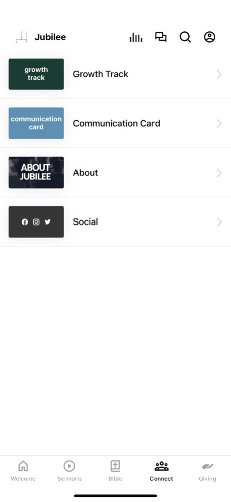 Jubilee Church Woodstock 6.15.0 Screenshot