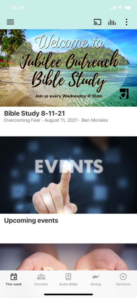 Jubilee Outreach 6.17.2 Screenshot